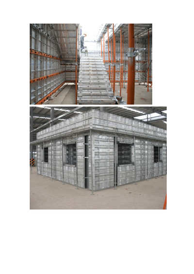 Aluminum Alloy Building Templates Accurate Design Concrete Formwork Round Column With Different Size
