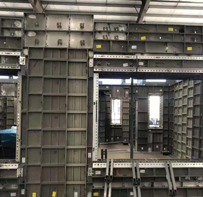 Commercial Building Prefabricated Structure Concrete Block Forms