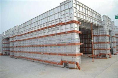 Foshan Accurate Design Reusable Aluminium Formwork Concrete Houses For Project Site