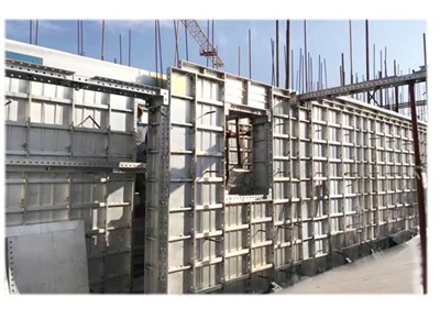 New Design Aluminum Formwork Flat Ties Roof Bracing System